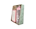 SET ZDRAVÁ LAHEV A ZDRAVÁ SVÁČA svačinový box a lahev 0,7l Fresh růžová 4