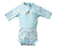 Dětské plavky/kostýmek Splash About Happy Nappy 3/4 rukáv Playful Otters