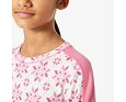 Juniorské termoprádlo Helly Hansen JR Graphic Lifa Merino set - sugar pink snowflake aop 7