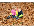 Dětské zateplené rukavice do deště Playshoes neonově zelené
