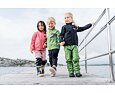 Dětské nepromokavé kalhoty Didriksons Avan algae green - ROSTOUCÍ 17 Dětské softshellové kalhoty Didriksons Lovet navy