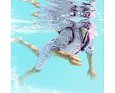 Dětská plovací vesta Splash About Go Splash Lilac Spring s bezpečnostním páskem 4