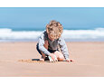 Dřevěné nástroje na písek - tvořte vzory - 3 ks BS Toys Sand Pattern Tools 11