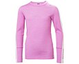 Juniorské termoprádlo Helly Hansen JR LIFA® Merino Midweight set - meta pink 3