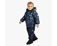 Dětská zimní bunda Huppa Vesa s kožíškem navy 2