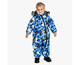Dětská zimní kombinéza Huppa Ottis blue pattern