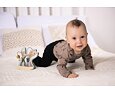 Dětské body Little Angel smyk mývalové DR Outlast® - oříškové