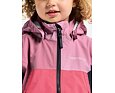 Dětská nepromokavá bunda Didriksons Pilvi heather pink - ROSTOUCÍ 6