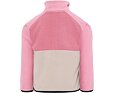 Dětská fleecová mikina Didriksons Monte half bu - heather pink
