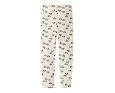 Dětské funkční kalhoty s merinem Name It Wang Traktory - coconut milk