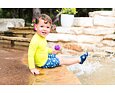 Dětské UV tričko Splash About dlouhý rukáv Lime 10