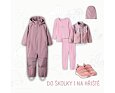 Dětský softshellový outfit Name It - růžový 2