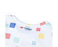 Dětské UV body Little Angel Outlast® tenké KR Kostičky - bleděmodré 3