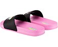 Dětské pantofle Coqui Stepy dk. pink / black SB 5