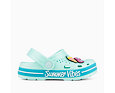 Dětské sandály Coqui Lindo lt. mint / turquoise summer + amulet 4