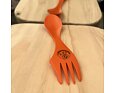 Cestovní příbor Promaledobrodruhy Swedish Spork original oranžový 2