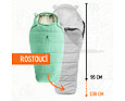 Dětský rostoucí spací pytel Deuter Little star spearmint-bone do 130 cm