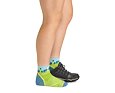 Dětské funkční ponožky s merinem Darn Tough Quest Quarter Lightweight With Cushion - green 4